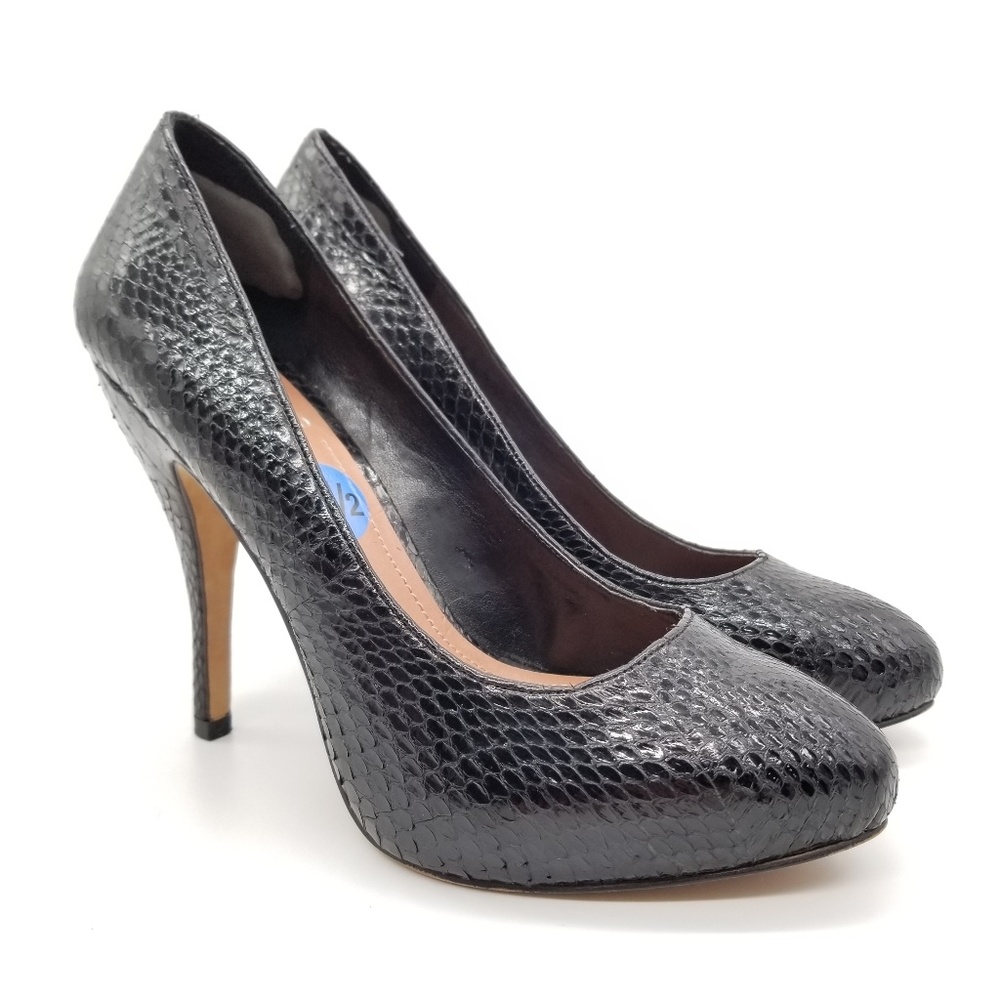 Vince Camuto Festa Snakeskin Print Heels Sz 7.5